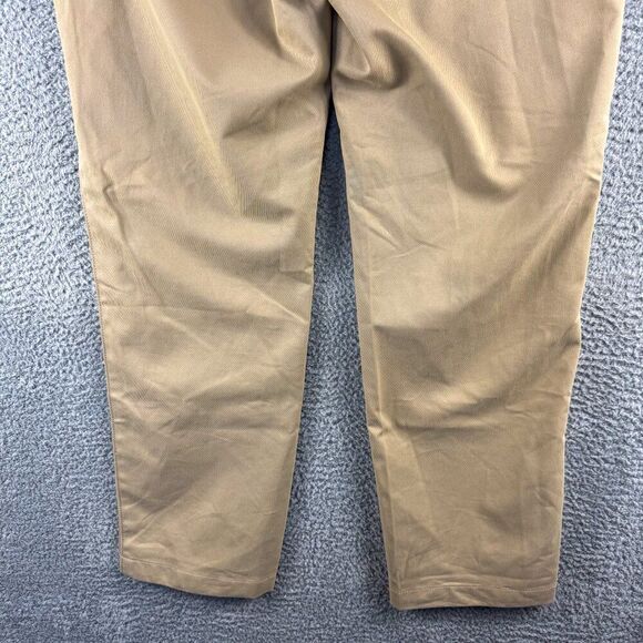 Eddie Bauer Outdoor Pants Mens 38x32 Tan‎ Golf Golfer Fish Fishing Casual Khakis - Picture 8 of 16